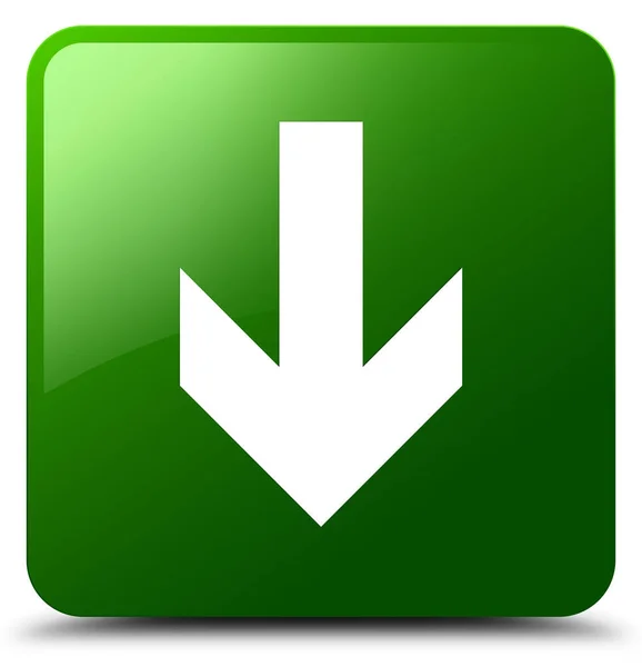 Télécharger flèche icône bouton carré vert — Photo