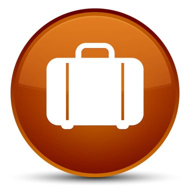 Çanta kutsal kişilerin resmi özel kahverengi yuvarlak düğme