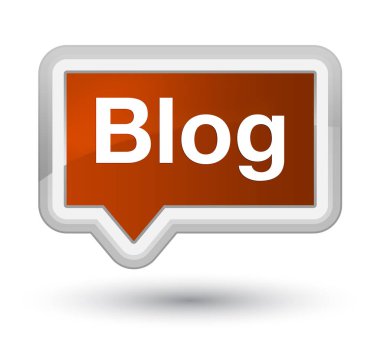 Blog ana kahverengi banner buton