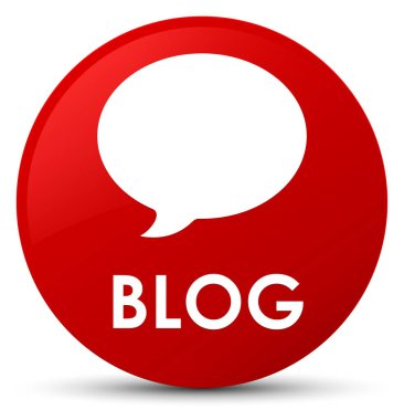 Blog (görüşme simgesi) kırmızı yuvarlak düğmesi