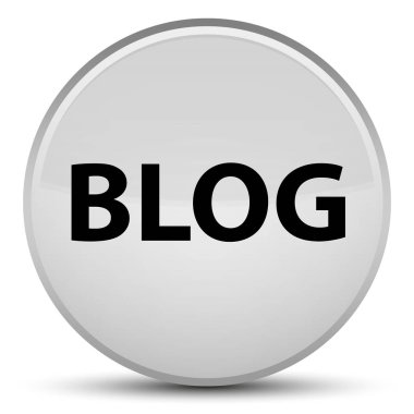 Blog özel beyaz yuvarlak düğmesi