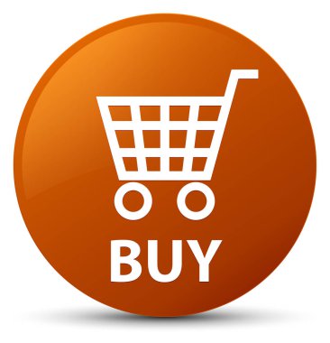 Düğme kahverengi satın