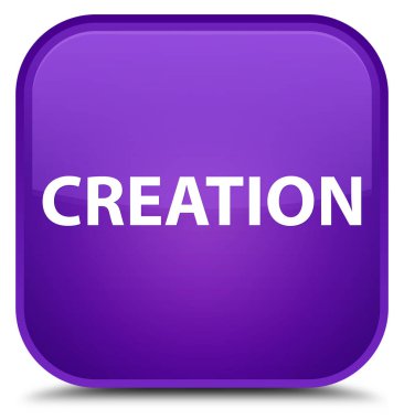 Oluşturma özel mor kare düğme