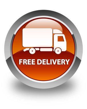 Ücretsiz teslimat parlak kahverengi yuvarlak düğme