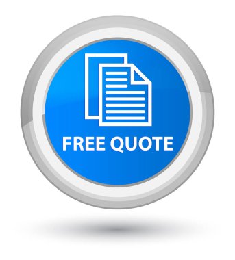 Ücretsiz fiyat teklifi Başbakan camgöbeği mavi yuvarlak düğmesi