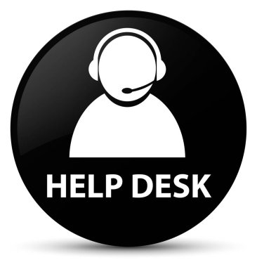 Yardım etmek okul sırası (müşteri bakım simgesi) düğmesini siyah