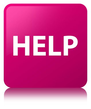 Pembe kare düğme yardım