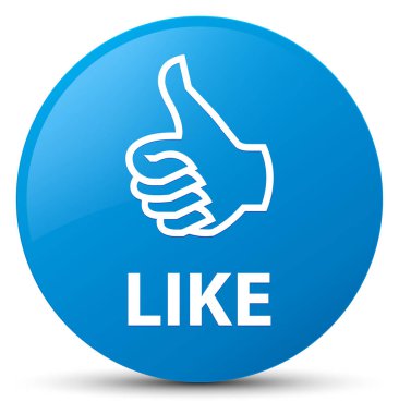 Düğme gibi mavi mavi yuvarlak