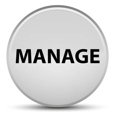 Özel beyaz yuvarlak düğmesini yönetmek