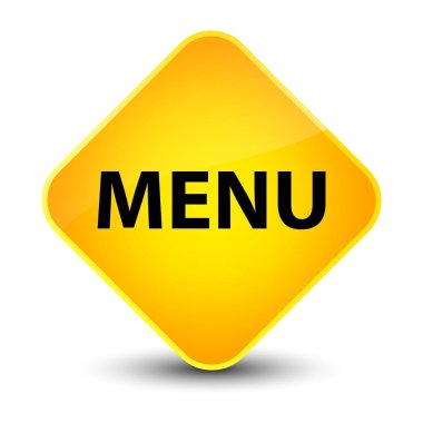 Menü zarif sarı elmas düğmesi