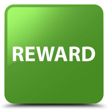 Ödül yumuşak yeşil kare düğme