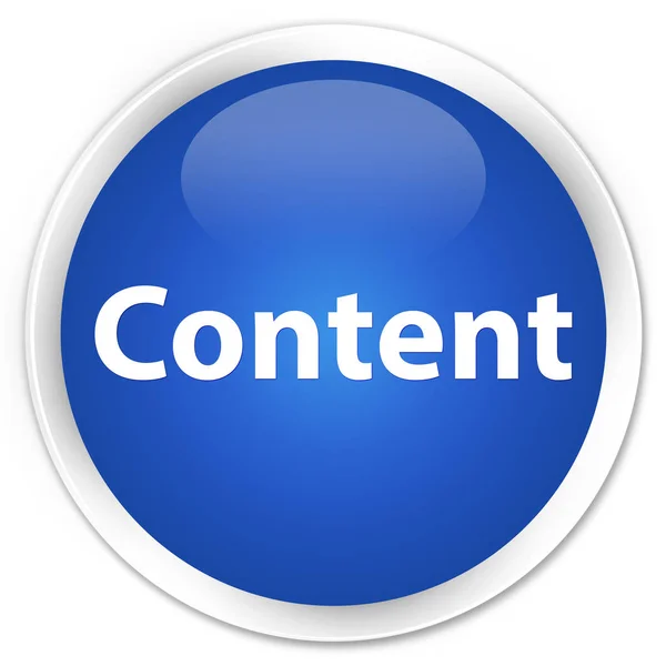 Content premium blue round button