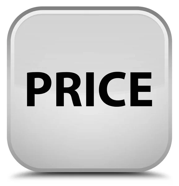 Price special white square button — Stock Photo, Image