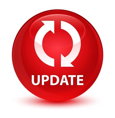 Cam gibi kırmızı yuvarlak düğmesini güncelleştir