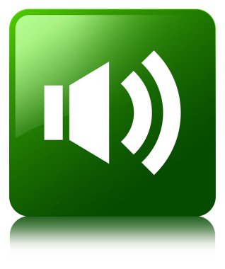 Ses simgesi yeşil kare düğmesi