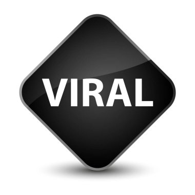 Viral zarif siyah elmas düğmesi