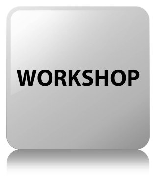 Atölye beyaz kare düğme