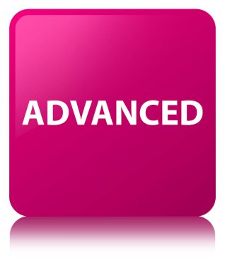 Gelişmiş pembe kare düğme