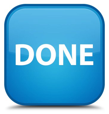 Özel mavi mavi kare düğme yapılır