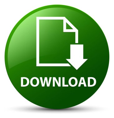 Download (Belge simgesi) yeşil yuvarlak düğmesi