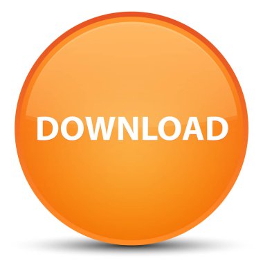 Özel turuncu yuvarlak düğmesini indir