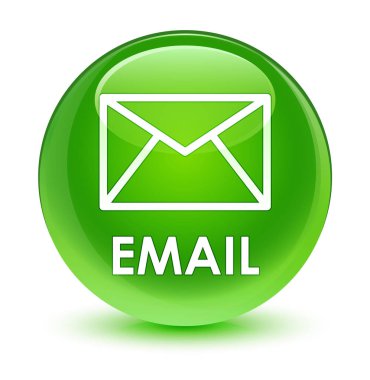 E-posta camsı yeşil yuvarlak düğmesini