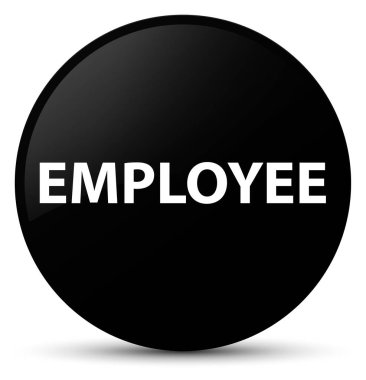 Çalışan siyah yuvarlak düğmesi