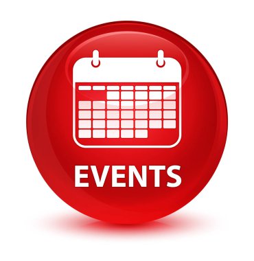 Events (takvim simgesini) cam gibi kırmızı yuvarlak düğmesini