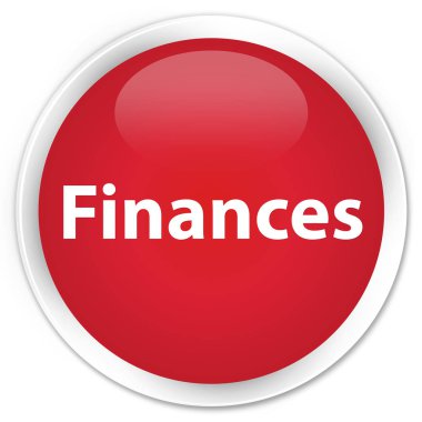 Finans sigorta primi kırmızı yuvarlak düğmesi