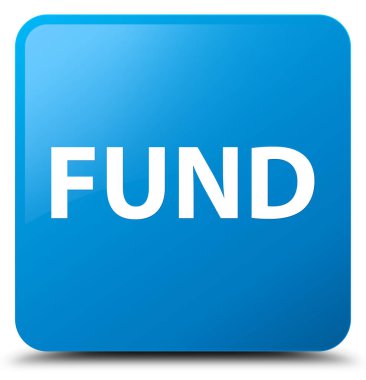 Fon camgöbeği mavi kare düğme