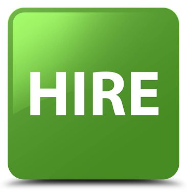 Kiralık yumuşak yeşil kare düğme