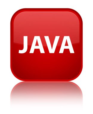 Java özel kırmızı kare düğme