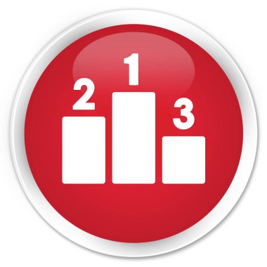 Podyum simge sigorta primi kırmızı yuvarlak düğmesi