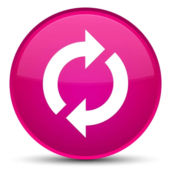 Update icon special pink round button