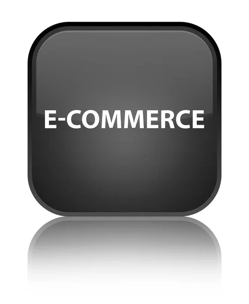 E-commerce special black square button — Stock Photo, Image