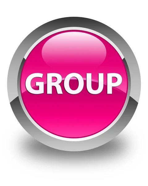 Grupo rosa brilhante botão redondo — Fotografia de Stock
