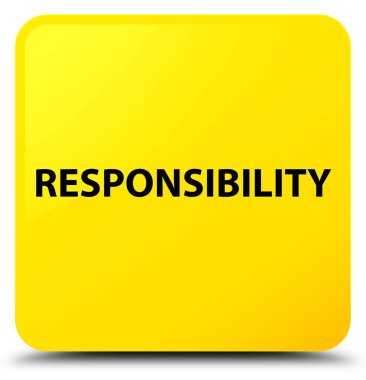 Sorumluluk sarı kare düğme