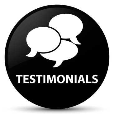 Görüşler (yorum simgesi) siyah düğme yuvarlak