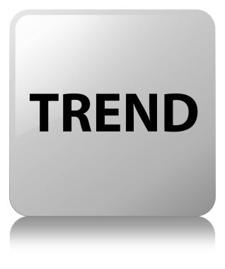 Trend beyaz kare düğme