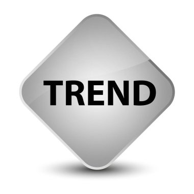 Eğilim zarif beyaz elmas düğmesi