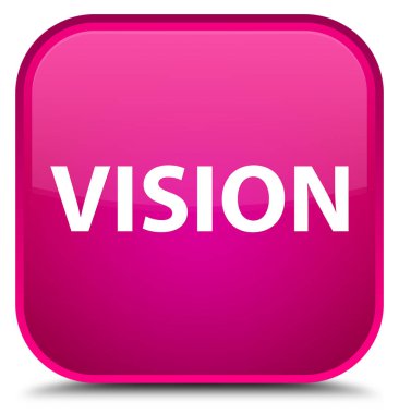 Vizyon özel pembe kare düğme