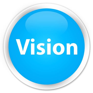 Vizyon sigorta primi camgöbeği mavi yuvarlak düğmesi