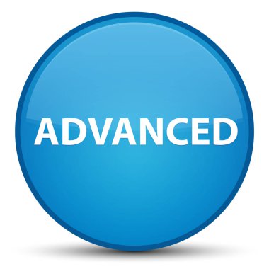 Özel mavi mavi yuvarlak düğmesi gelişmiş