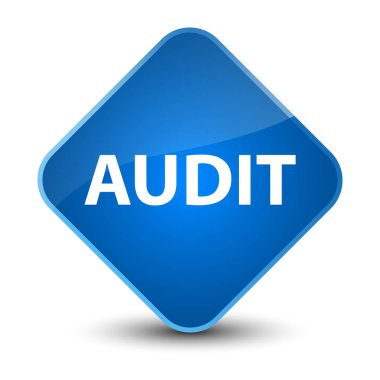 Denetim zarif mavi elmas düğmesi