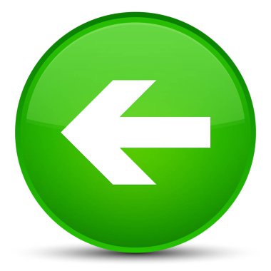 Geri ok simgesini özel yeşil yuvarlak düğmesi