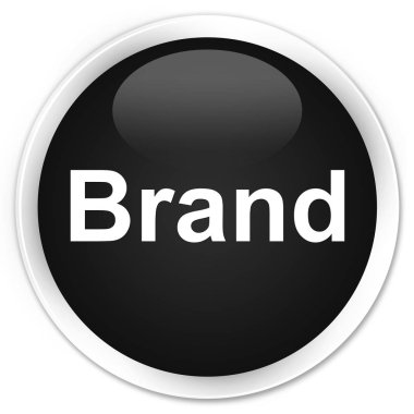 Marka sigorta primi siyah yuvarlak düğmesi