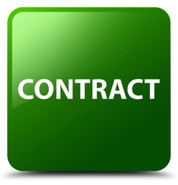 Sözleşme yeşil kare düğme