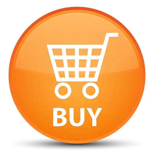 Kaufen spezielle orange runde Taste — Stockfoto