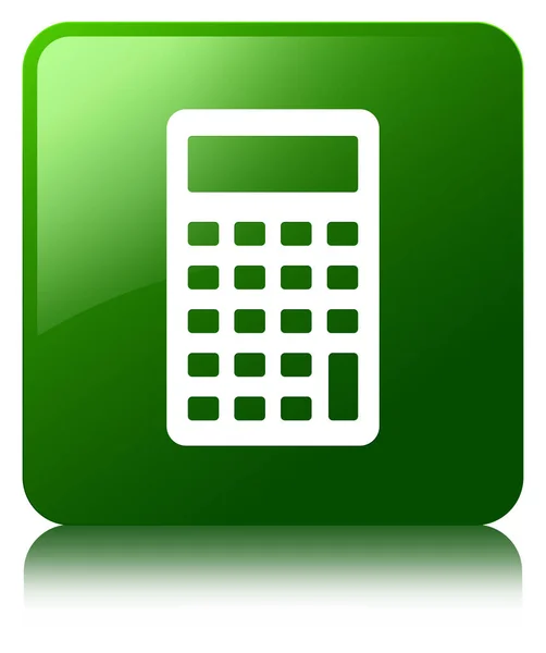 Calculator icon green square button
