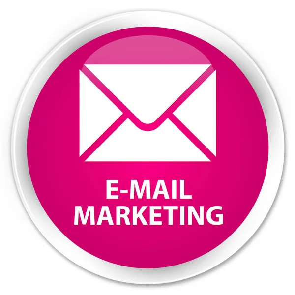 E-mail marketing premium pink round button